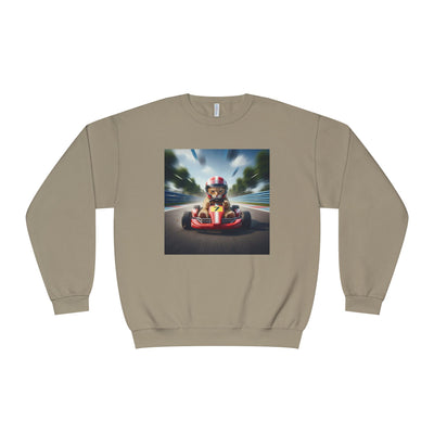 Go Kart Cat style 3 Unisex NuBlend® Crewneck Sweatshirt