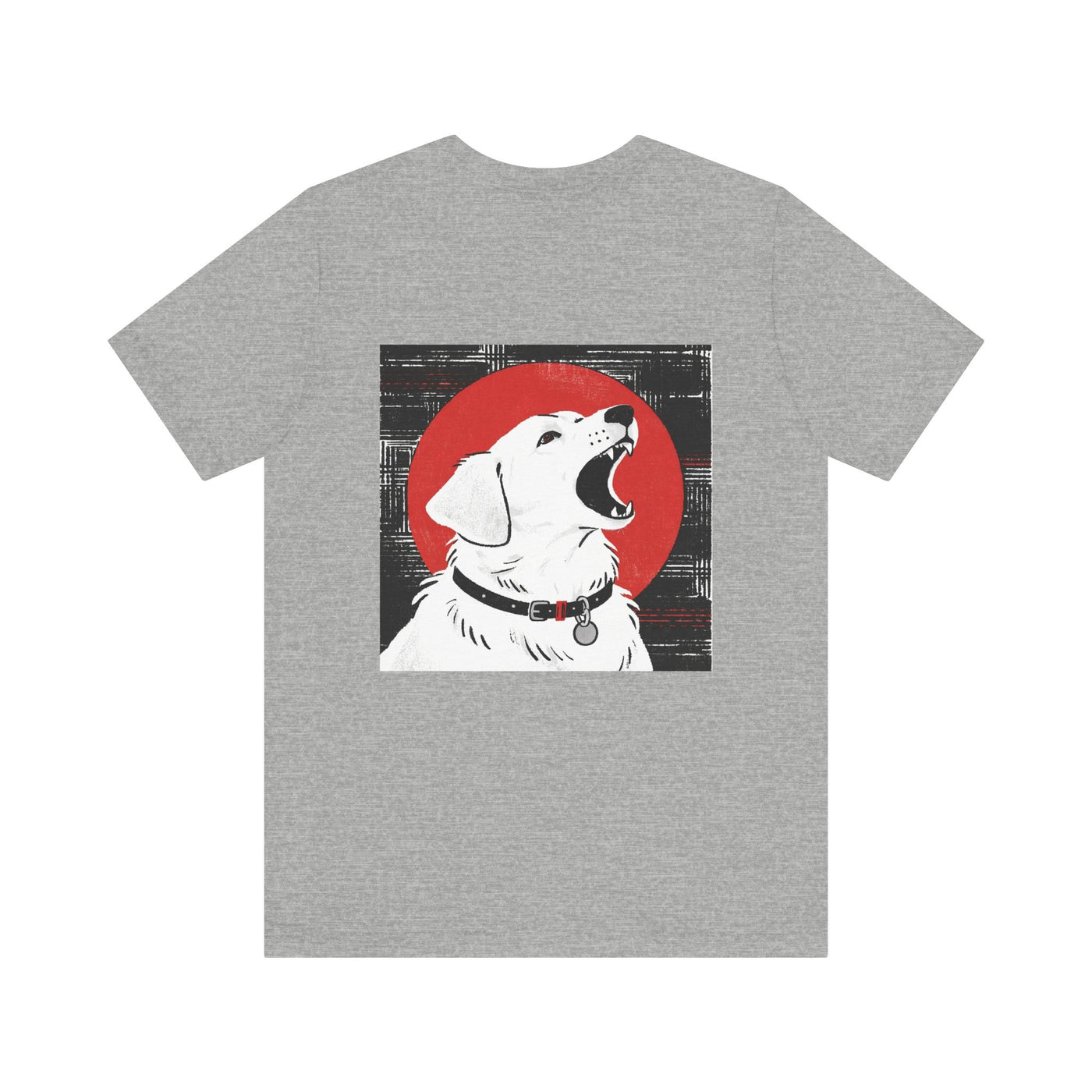 Dog Lover's Unisex Short Sleeve Tee Dog Head style | Pet Enthusiast Shirt, Gift for Dog Lovers, Animal Lovers Apparel, Casual Wear, Fun Dog Graphic T-Shirt