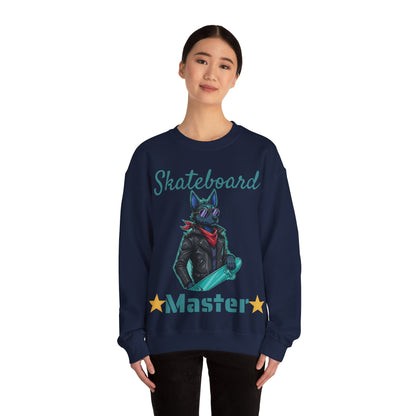 Cool Dog Unisex Heavy Blend Crewneck Sweatshirt style 4