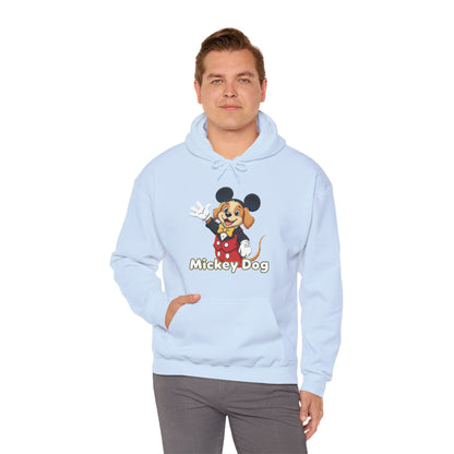 Dog cosplay Mickey Mouse Funny Design Unisex Hoodie style 1