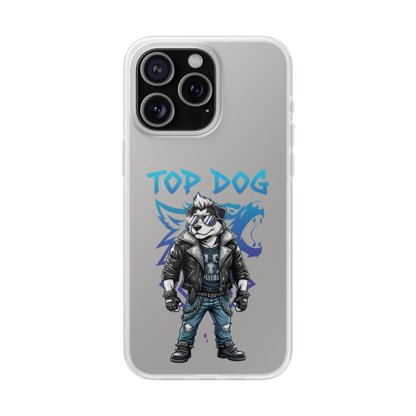 Top Dog Anime style Flexi Case for Dog Lovers