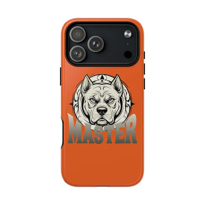 Master Dog Orange Tough Magnetic Protective Case iPhone 17 series
