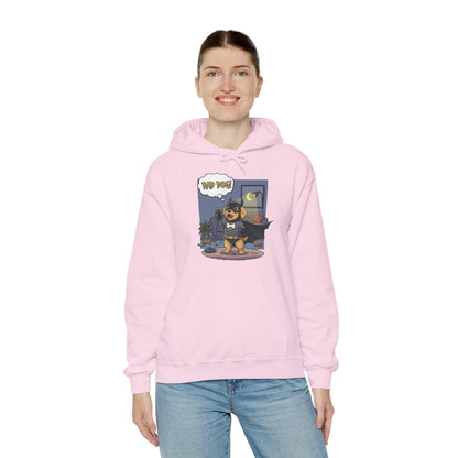 Dog cosplay Batman Funny Design Unisex Hoodie style 1