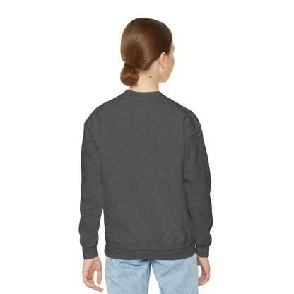 Cool Cat - Cozy Unisex Youth Crewneck Sweatshirt style 2