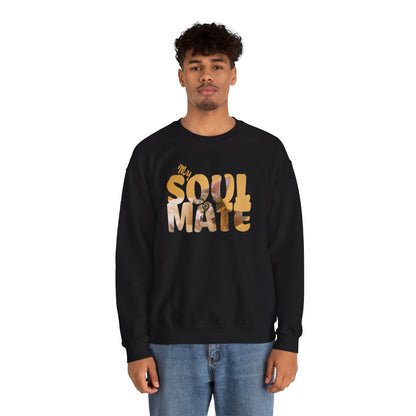 Cat My Soulmate Unisex Crewneck Sweatshirt