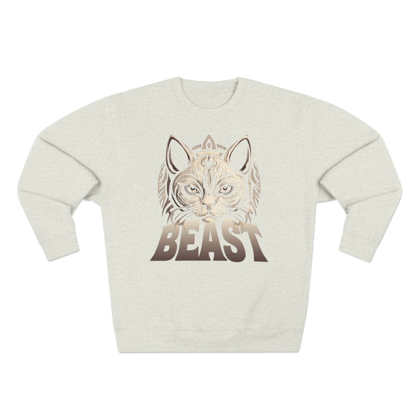 "Beast" Cat Lover style 3 Unisex Crewneck Sweatshirt