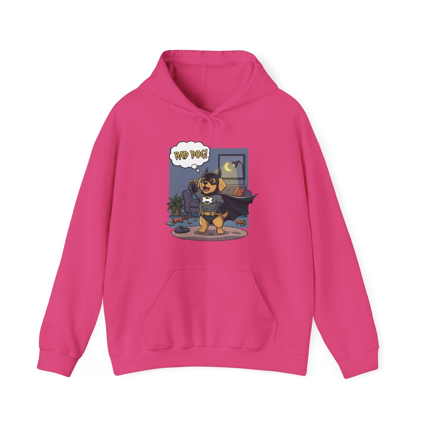 Dog cosplay Batman Funny Design Unisex Hoodie style 1