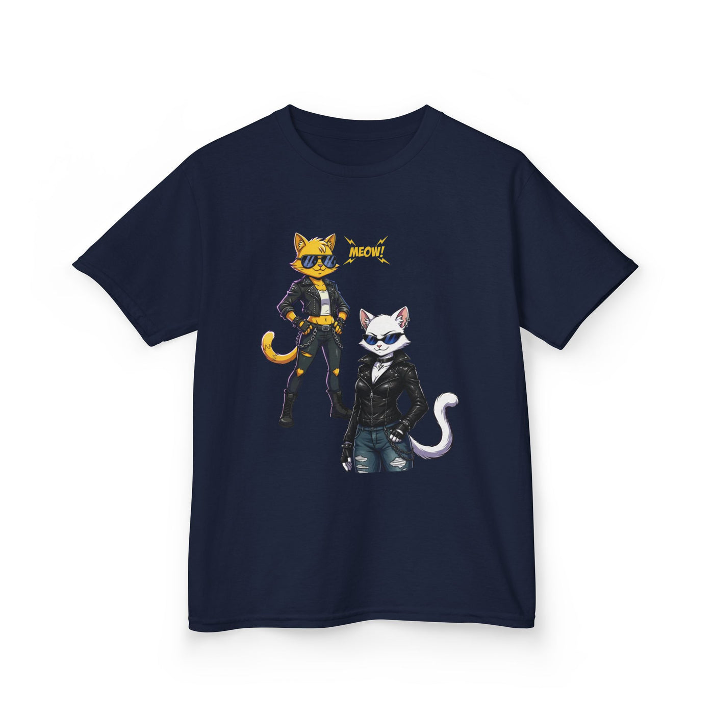 Cool Cat Girls Unisex Kids Heavy Cotton™ Tee