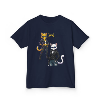 Cool Cat Girls Unisex Kids Heavy Cotton™ Tee
