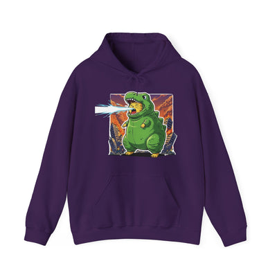 Cat cosplay Godzilla style 3 Unisex Hoodie - Fun & Playful Design