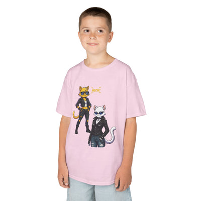 Cool Cat Girls Unisex Kids Heavy Cotton™ Tee