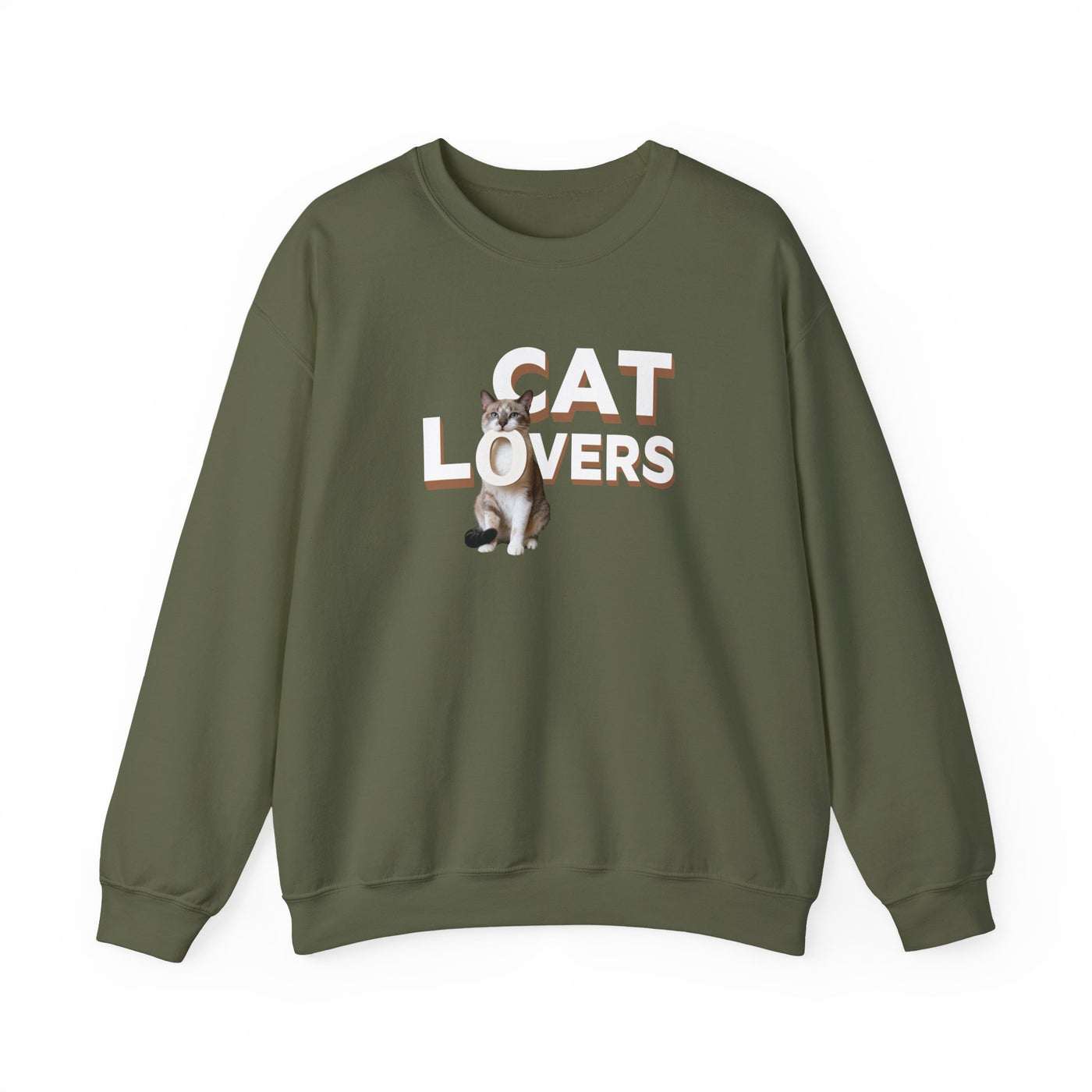 Cat Lovers Cute Kitten Unisex Crewneck Sweatshirt