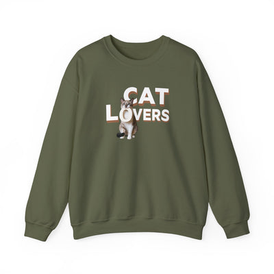 Cat Lovers Cute Kitten Unisex Crewneck Sweatshirt
