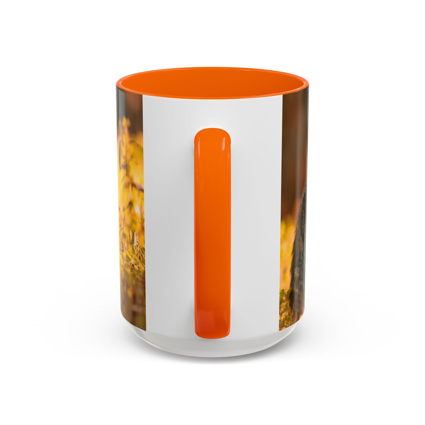 Golden Autumn Cat Coffee Mug - Cute Cat Mug, Nature Lover Gift, Cozy Kitchen Decor, Fall Drinkware, Cat Lover Gift