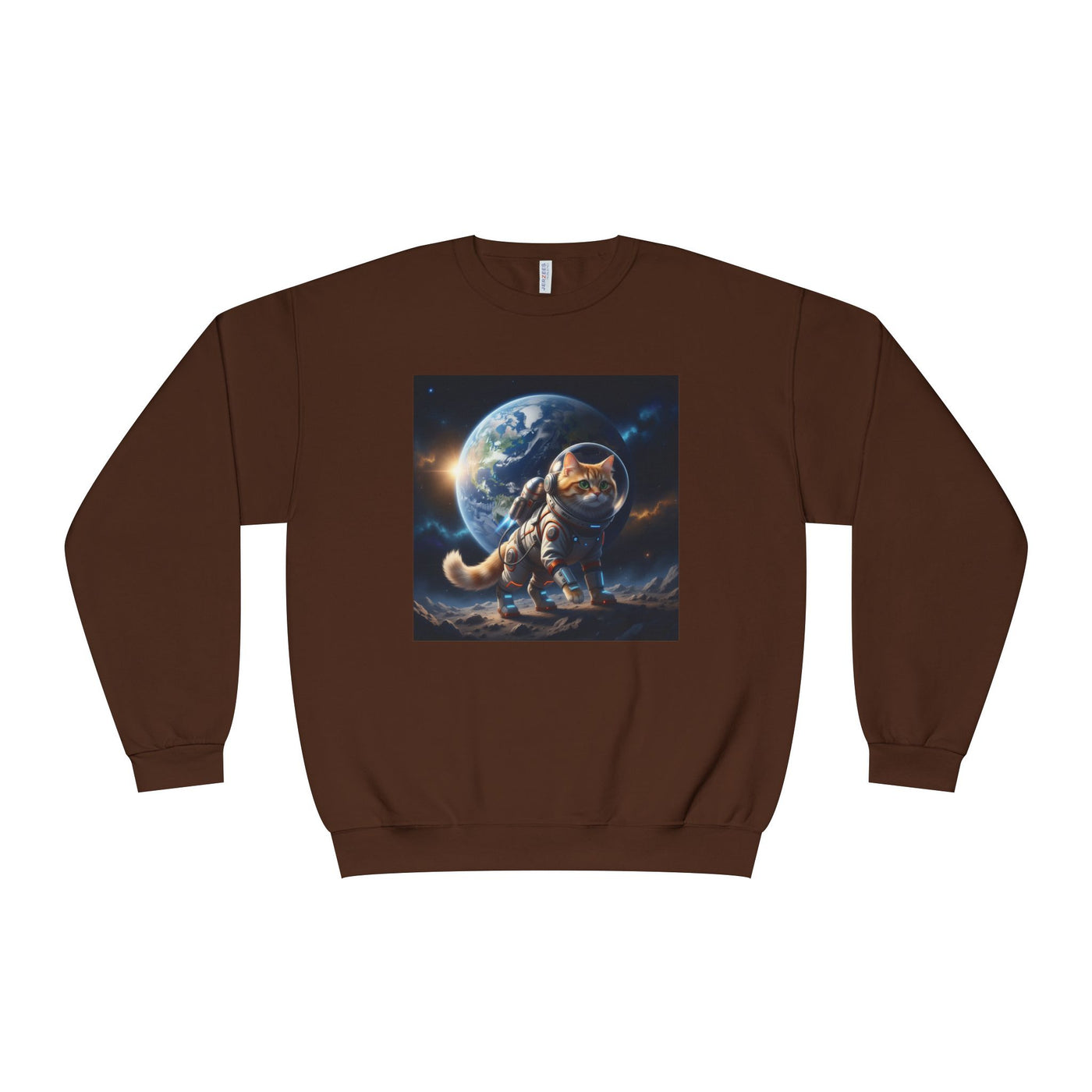 Space Cat style 1 Unisex NuBlend® Crewneck Sweatshirt