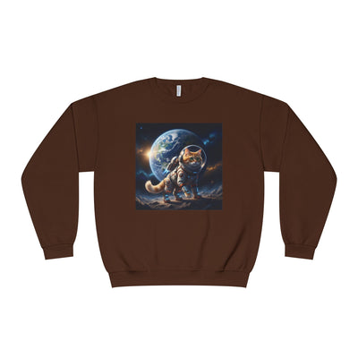 Space Cat style 1 Unisex NuBlend® Crewneck Sweatshirt