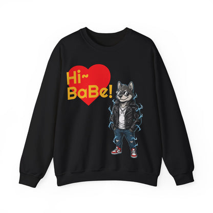 Cool Dog Unisex Heavy Blend Crewneck Sweatshirt style 3