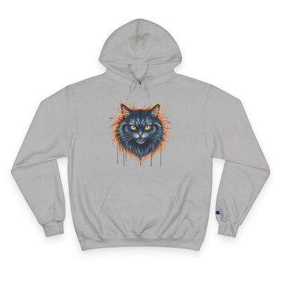 Mad Cat style 2 Men and Women Champion Hoodie