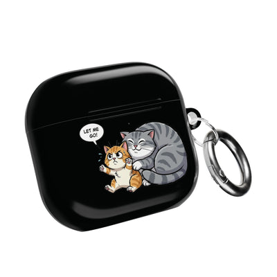 “Let Me Go!” style 1 Cute Cats AirPods Gen 4 Case