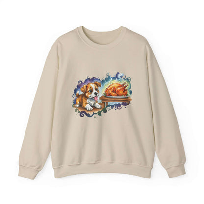 Watercolor Dog painting Unisex Crewneck Sweatshirt style 3