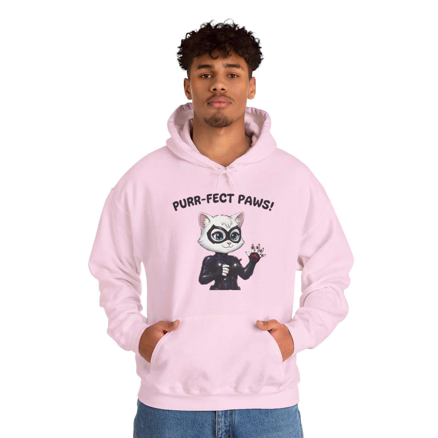 Cat cosplay Cat Woman Funny Design Unisex Hoodie style 1
