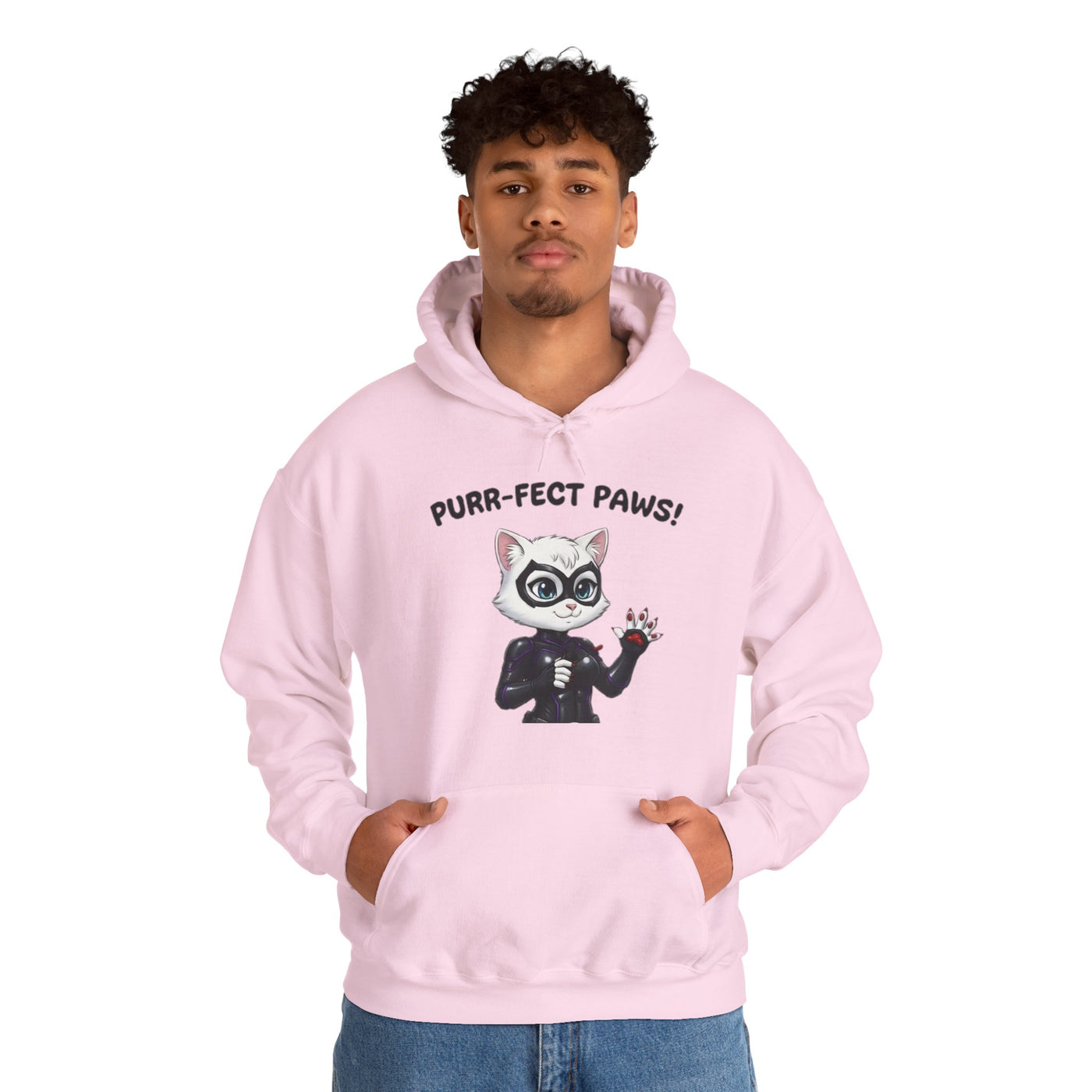 Cat cosplay Cat Woman style 1 Unisex Hoodie - Fun & Playful Design