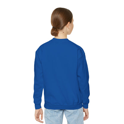 Cool Cat - Cozy Unisex Youth Crewneck Sweatshirt style 2