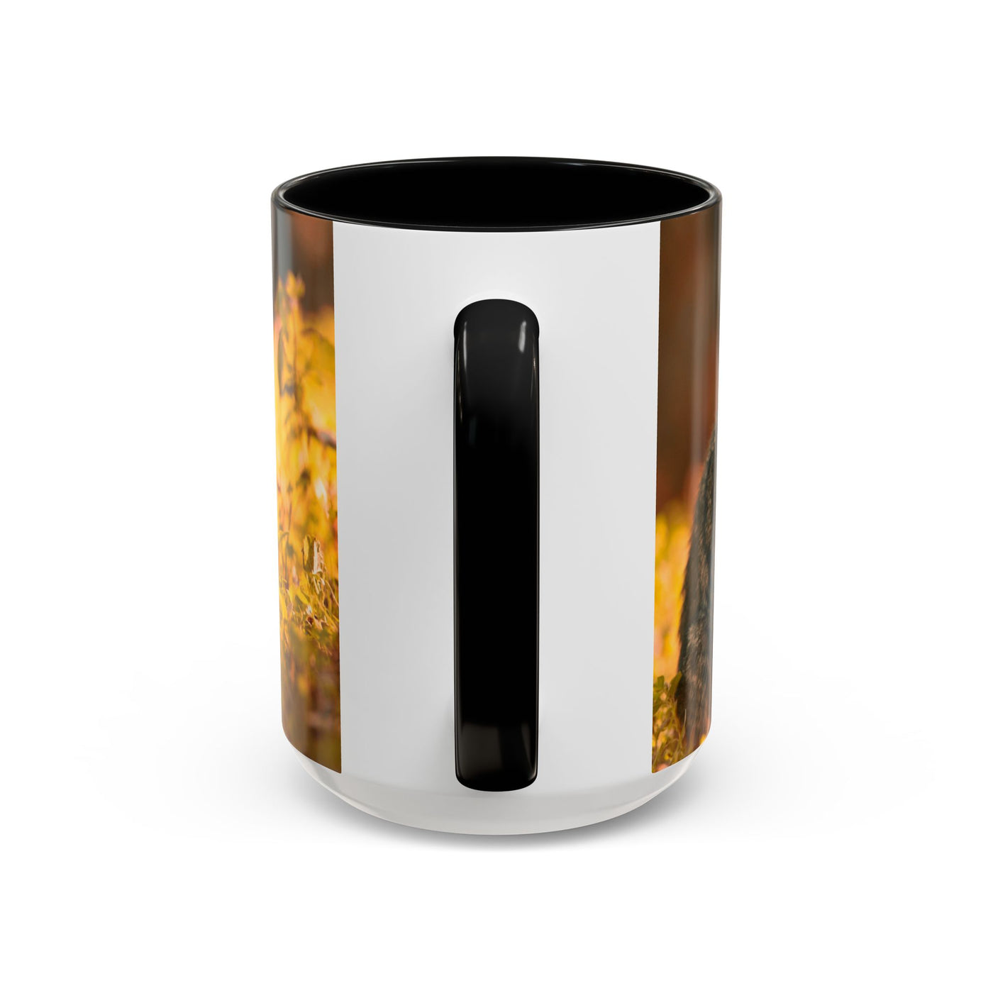 Golden Autumn Cat Coffee Mug - Cute Cat Mug, Nature Lover Gift, Cozy Kitchen Decor, Fall Drinkware, Cat Lover Gift