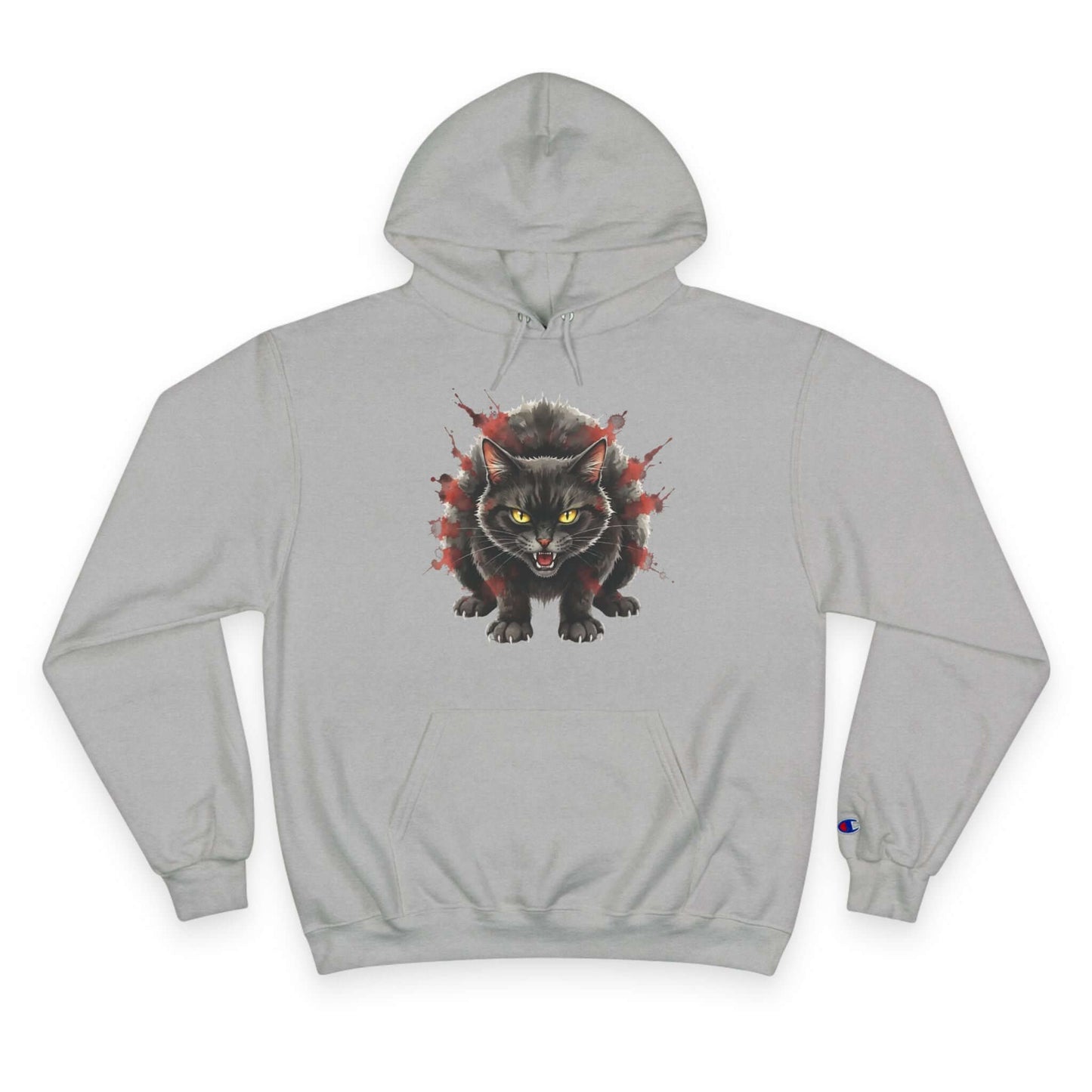Mad Cat Men and Women Champion Hoodie style 3
