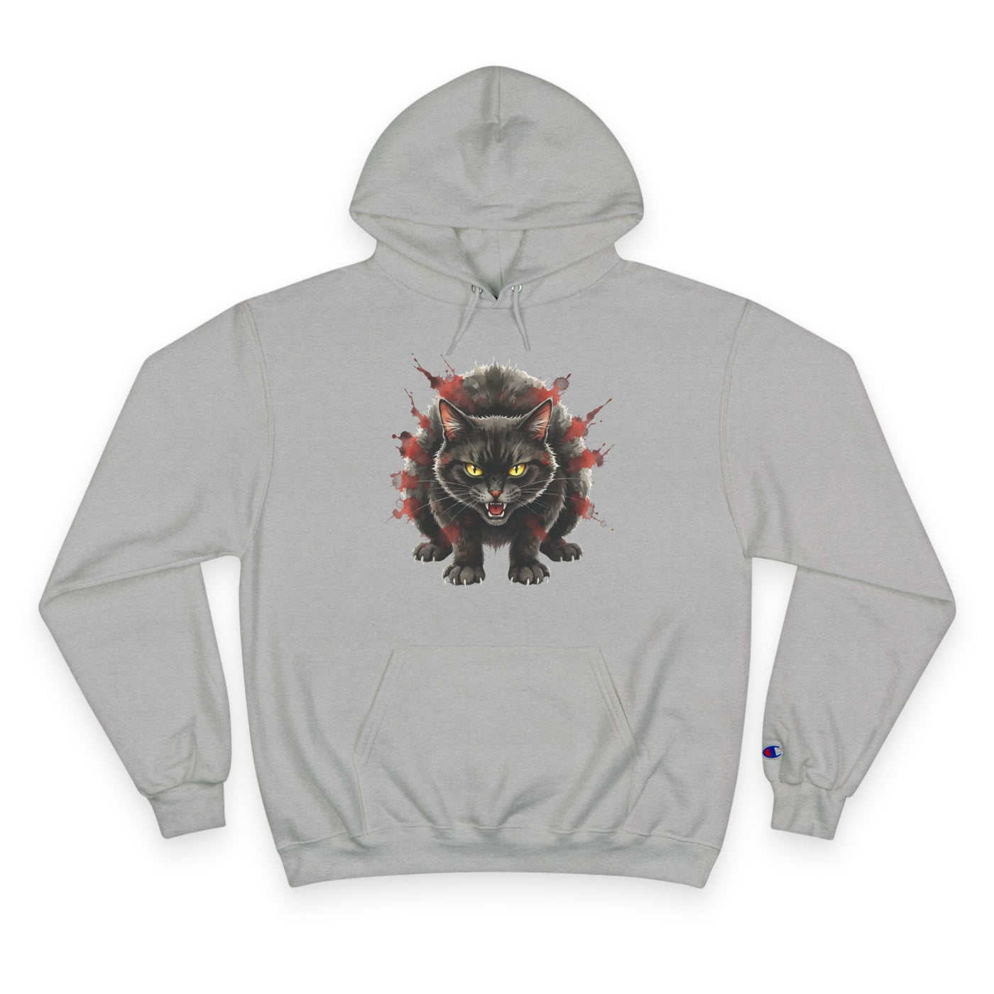 Mad Cat style 3 Men and Women Champion Hoodie