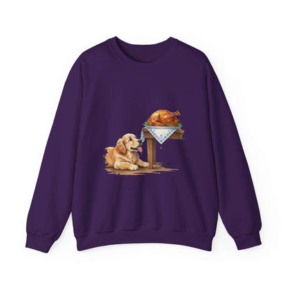 Watercolor Dog painting Unisex Crewneck Sweatshirt style 2