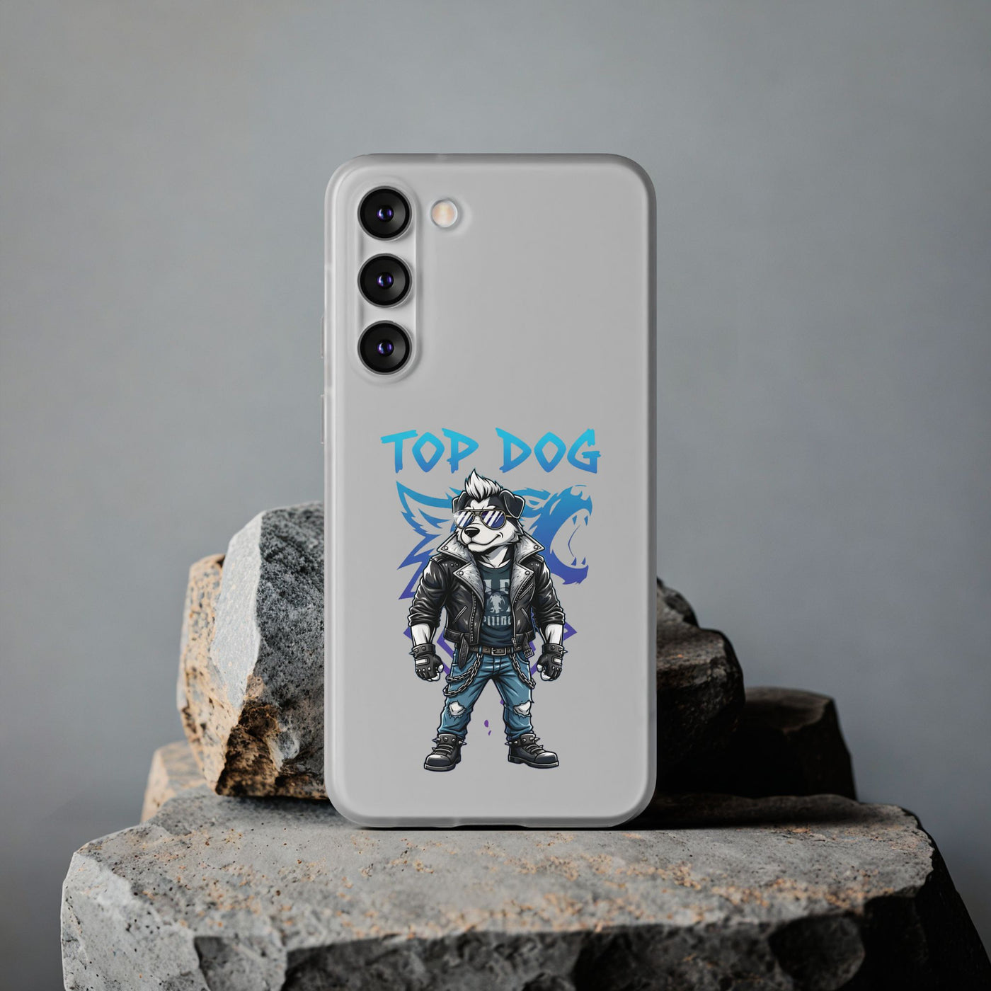 Top Dog Anime style Flexi Case for Dog Lovers