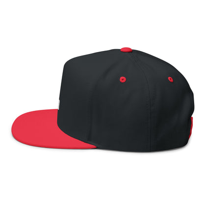 Stylish Embroidered Cat Mom Flat Bill Cap style 4