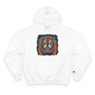 Angry Dog style 4 Men and Women Champion Hoodie