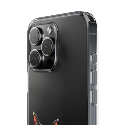 Cat Lover Impact-Resistant Clear Phone Case, Pet Gift, Durable Cat Design, Cute Phone Cover, Unique Cat Art, Animal Lover Accessory