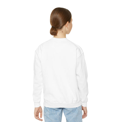 Cool Cat - Cozy Unisex Youth Crewneck Sweatshirt style 2