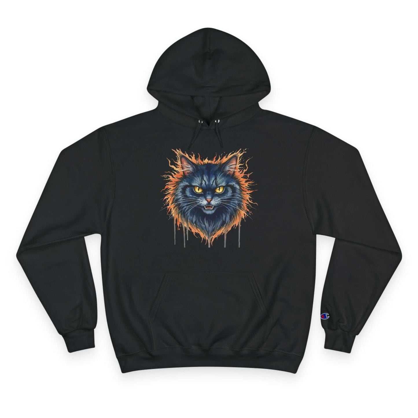 Mad Cat Men and Women Champion Hoodie style 2