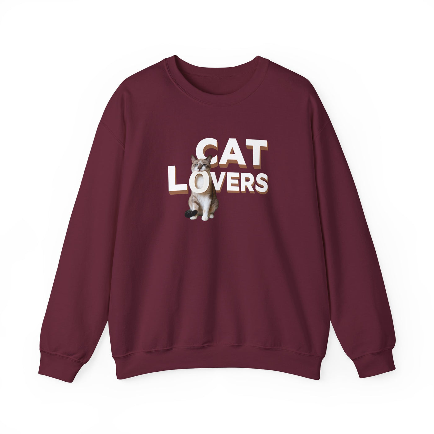 Cat Lovers Cute Kitten Unisex Crewneck Sweatshirt