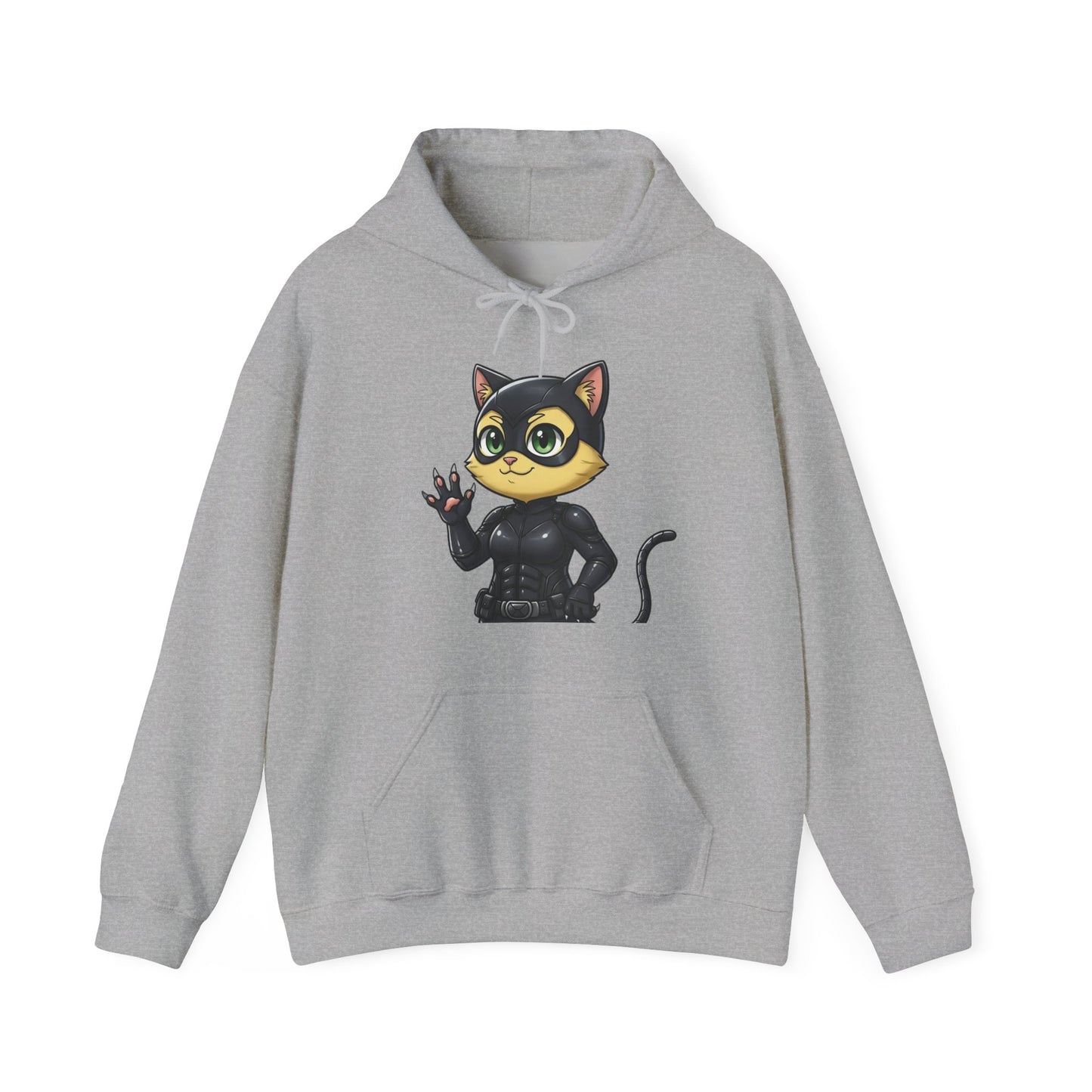 Cat cosplay Cat Woman Funny Design Unisex Hoodie style 2