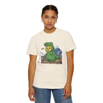 Cat cosplay Godzilla Funny Design Unisex T-Shirt style 1