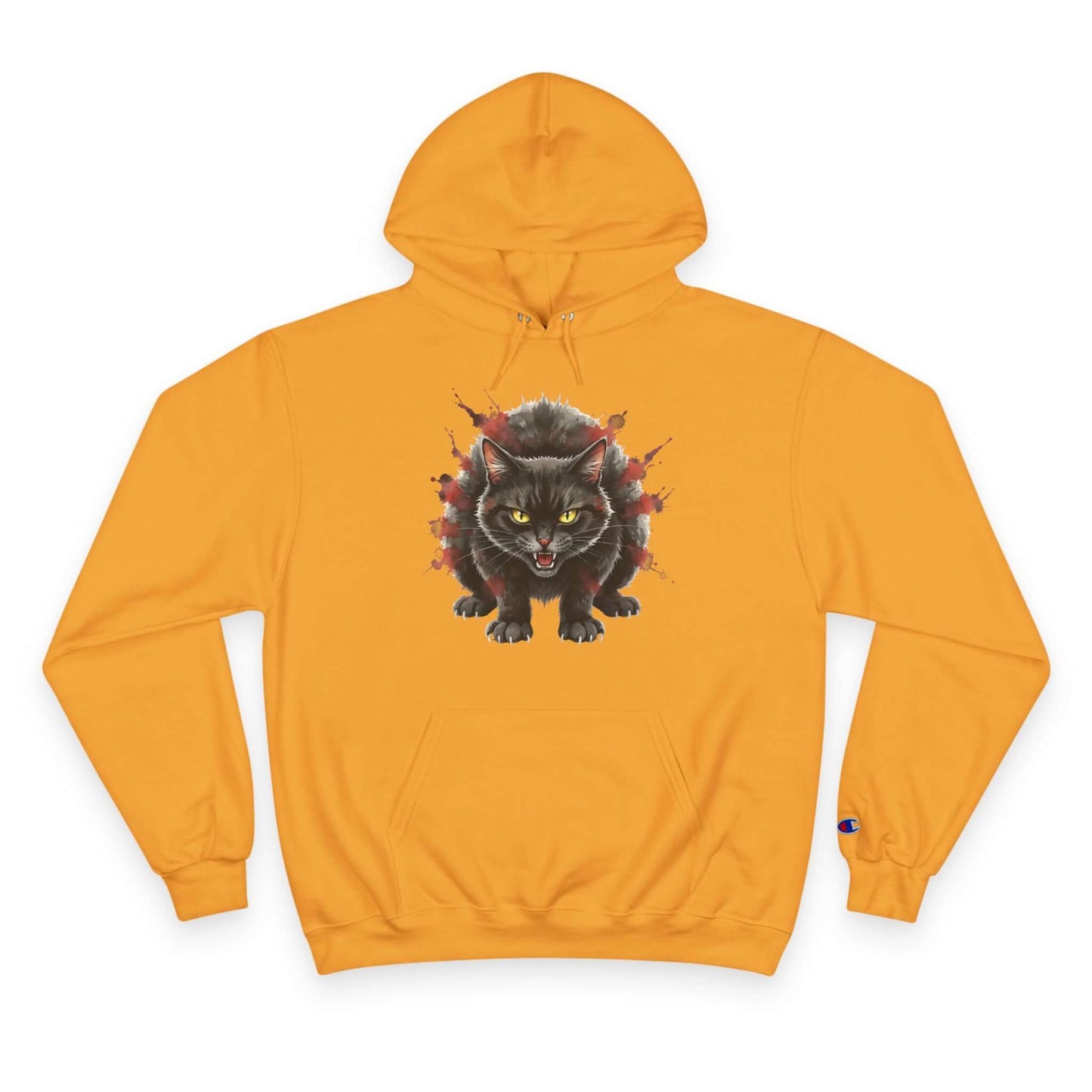 Mad Cat Men and Women Champion Hoodie style 3