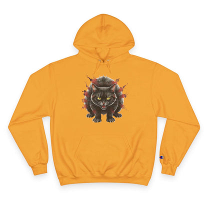 Mad Cat Men and Women Champion Hoodie style 3