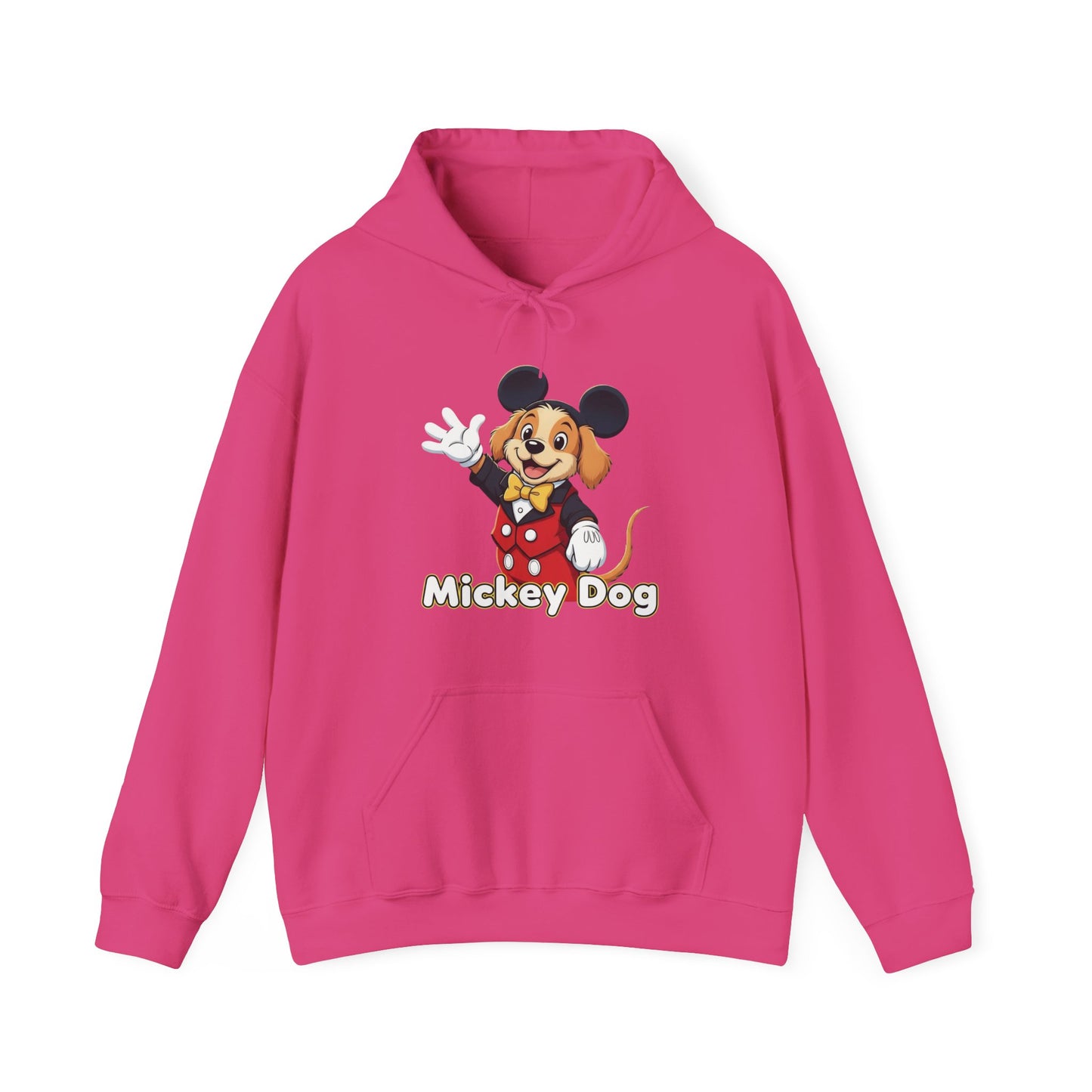 Dog cosplay Mickey Mouse Funny Design Unisex Hoodie style 1