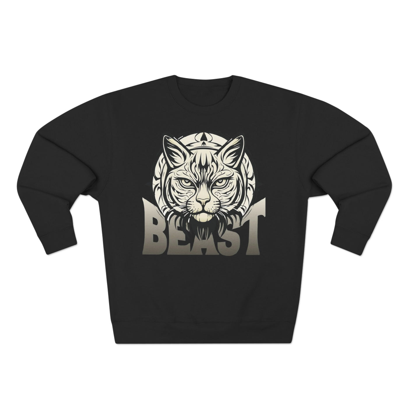 "Beast" Cat Lover style 2 Unisex Crewneck Sweatshirt