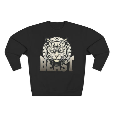 "Beast" Cat Lover style 2 Unisex Crewneck Sweatshirt