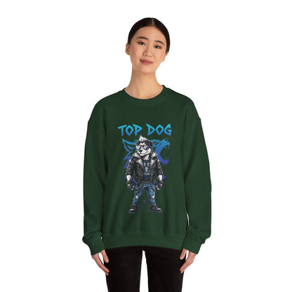 Cool Dog Unisex Heavy Blend Crewneck Sweatshirt style 1
