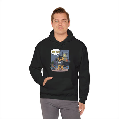 Dog cosplay Batman Funny Design Unisex Hoodie style 1