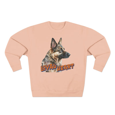 "Loyal Heart" Dog Lover style 2 Unisex Crewneck Sweatshirt