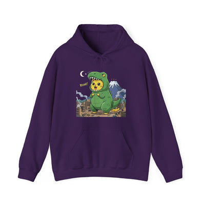 Cat cosplay Godzilla style 1 Unisex Hoodie - Fun & Playful Design
