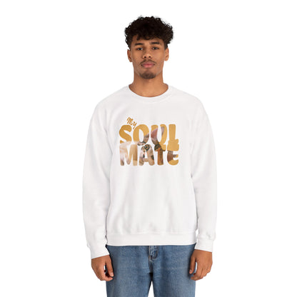 Cat My Soulmate Unisex Crewneck Sweatshirt
